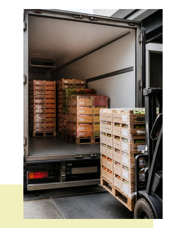 Перевозка сельхозпродукции на паллетах с доставкой в Карабулак