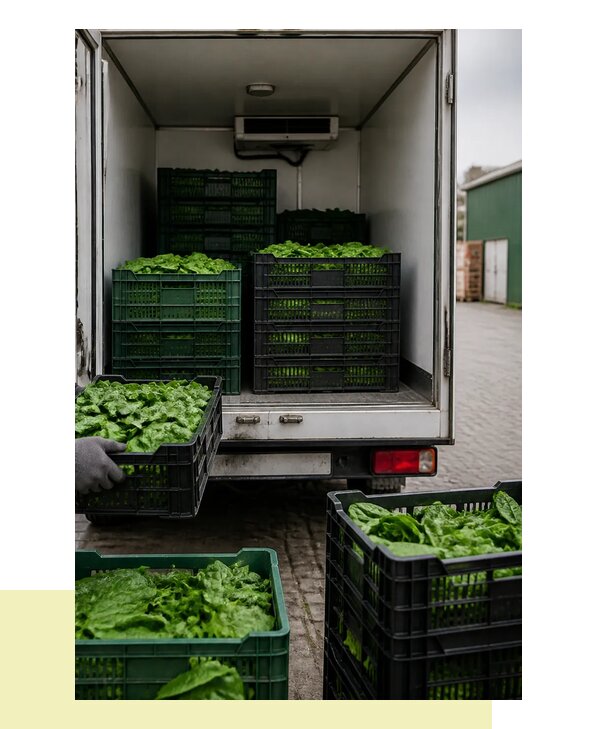 Перевозка шпината в Карабулак с сохранением свежести продукции